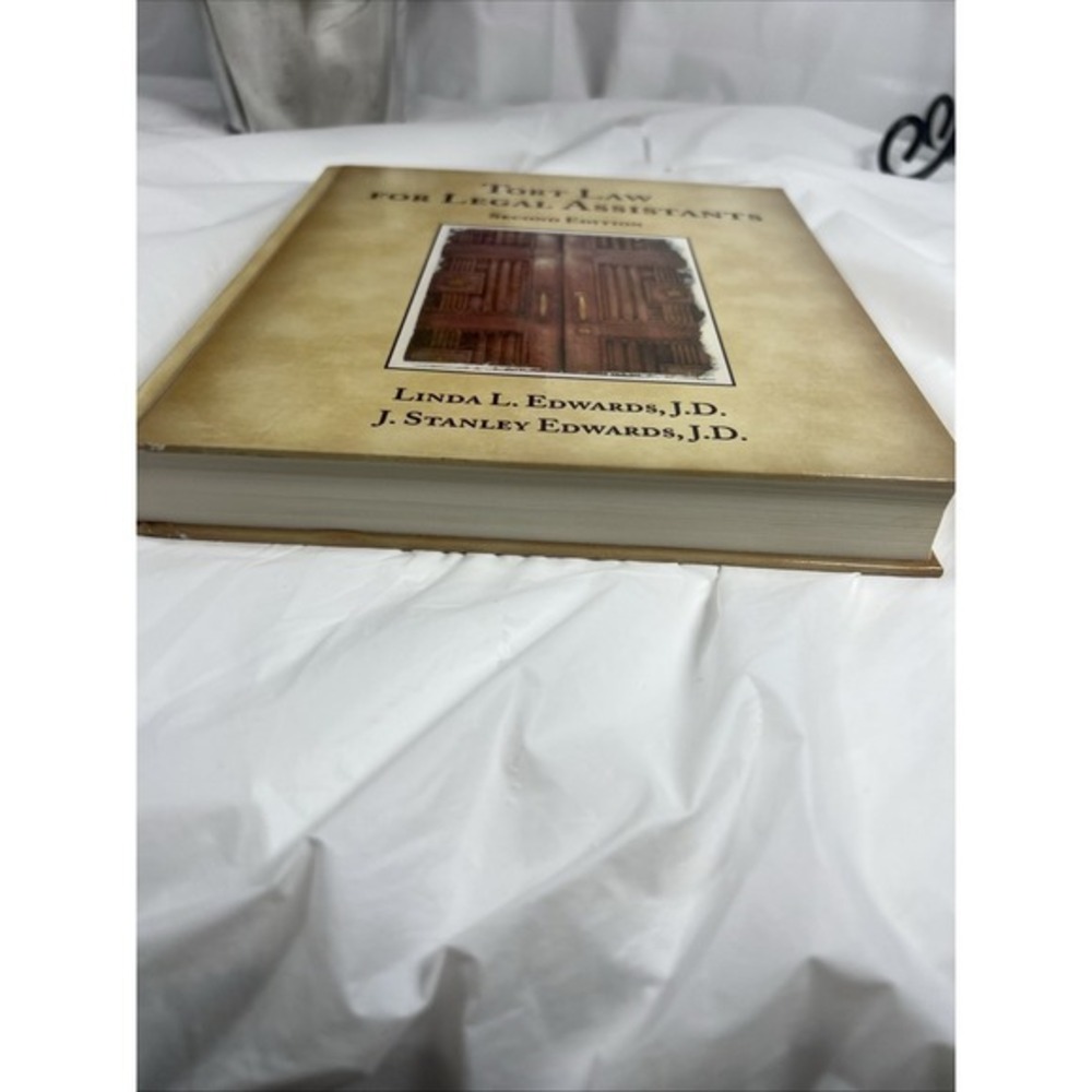 Tort Law for Legal Assistants by Linda Edwards Stanley; Edwards Second Edition - Picture 6 of 8
